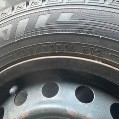 スタッドレス　165/70R14 アクアの画像