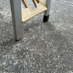 アウトドア テーブルチェアセット 木製の画像