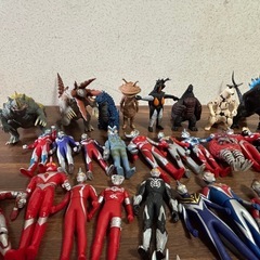 ウルトラマン　ソフビまとめ売りの画像