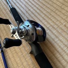 タコ釣りロッド&リール&ラインセットの画像