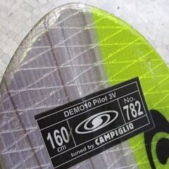 Salomon Demo 10 3V Pilot 160cm スキー板 ビンディング 現状品 サロモン 札幌市北区屯田の画像