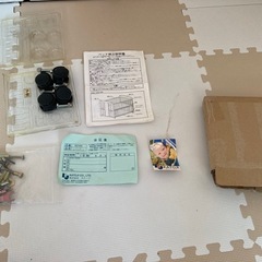 ベビーベッド（KATOJI）　お布団のセット　おまけ　防水シーツ２枚の画像