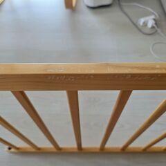 木製ベビーサークル 8枚パネル（組み立て写真あり）の画像