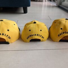 ミニオン キャップ 3個, Minions cap setの画像