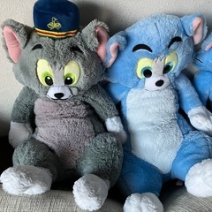 大きなトムちゃんのぬいぐるみ4匹可愛がってください‼️の画像