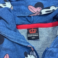 BABYDOLL 100デニムワンピースの画像