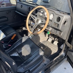 乗って帰れます！JA22Wジムニー車検付き！リビルトエンジン載せ替え！機関良好！の画像