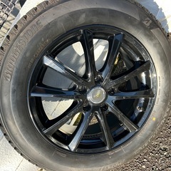 タイヤ　スタッドレスホイール付きの画像