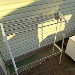 No.084 タオル物干し　中古品の画像