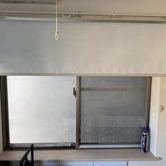 【11/22のみ】遮光ロールスクリーン(ドルフィンWH 165X220)の画像