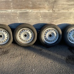 195/65R15 スタッドレスタイヤ ダンロップ ウィンターマ...