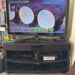 TOSHIBAスピーカー付きテレビ台TY-TVR900THCの画像