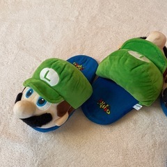 マリオとルイージのスリッパの画像