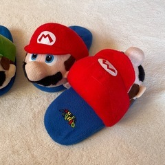 マリオとルイージのスリッパの画像