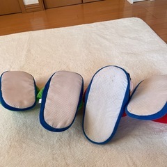 マリオとルイージのスリッパの画像