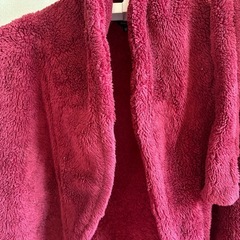 フリースガウンの画像