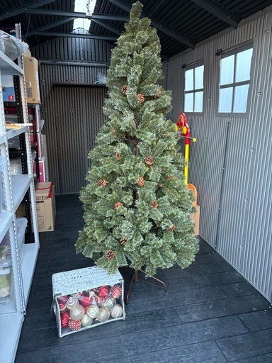 商談中 正規品　アルザス　クリスマス ツリー　180cm 美品　オーナメント付き