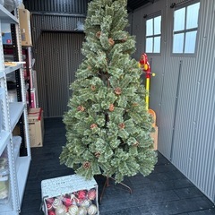 正規品　アルザス　ツリー　180cm 美品　オーナメント付きの画像