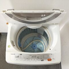 △ TOSHIBA 東芝 電気洗濯機 8.0kg AW-80DL 2012年製 動作確認済 キズ、汚れあり 現状渡しの画像