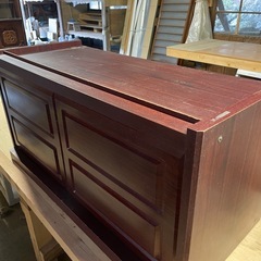 TV台　サイドボード　開き収納の画像