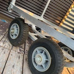【受付停止】ハウスカー　コンテナ用台車の画像