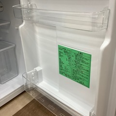 【6ヶ月間の動作保証付き】YAMADAの2ドア冷蔵庫YRZ-C09H1のご紹介ですの画像