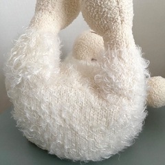 ジェラートピケ　ひつじ　ぬいぐるみの画像