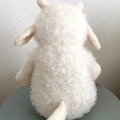 ジェラートピケ　ひつじ　ぬいぐるみの画像