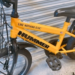【美品】こども用自転車 HUMMER16インチの画像
