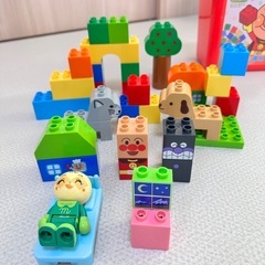 アンパンマン はじめてのブロックバケツの画像