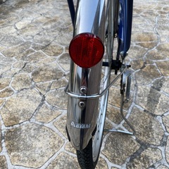 アサヒ　自転車　26インチ　オーライト　鍵付きの画像