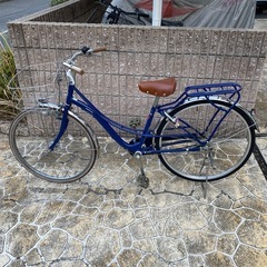 アサヒ　自転車　26インチ　オーライト　鍵付きの画像