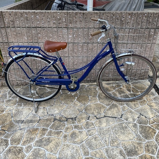 アサヒ　自転車　26インチ　オーライト　鍵付き