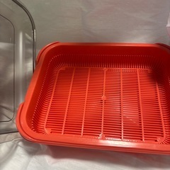 蓋付き水切りカゴの画像