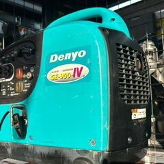 【中古】デンヨー Denyo GE-900SS-Ⅳ インバーター発電機 12.7㎏ 出力0.9ｋVA ガソリン【ハンズクラフト佐賀】の画像