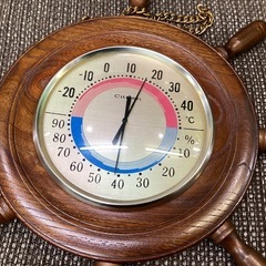 シチズン　温度計　温湿度計　2個セット　レトロの画像