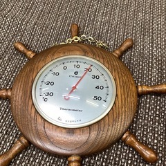 シチズン　温度計　温湿度計　2個セット　レトロの画像
