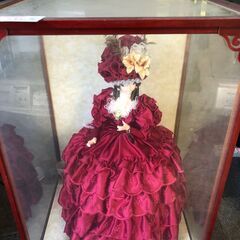 【リサイクルショップどりーむ鹿大前店】No.3465　洋人形　ガラスケース　飾り人形の画像