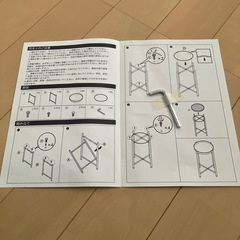 サイドテーブル　黒の画像