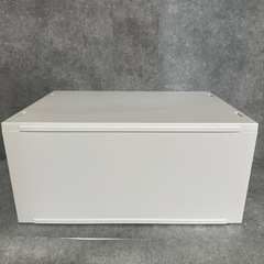 ⭐️受け渡し決まりました⭐️再生ポリプロピレン入り　小物収納ケース　ワイド　大　ホワイトグレーの画像