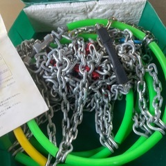 タイヤチェーン新品の画像