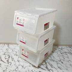 スタックボックス3個