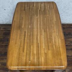 🔷🔶🔷ww4/20 ダイニングテーブル W150×D90×H78cm 4人用 木製 机 テーブル 食卓テーブル リビング ダイニング 家具 ★直接引取歓迎◎🔷🔶🔷の画像