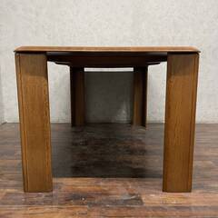 🔷🔶🔷ww4/20 ダイニングテーブル W150×D90×H78cm 4人用 木製 机 テーブル 食卓テーブル リビング ダイニング 家具 ★直接引取歓迎◎🔷🔶🔷の画像