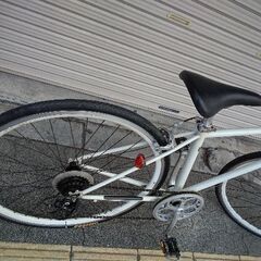 [SAKAMOTO]ALL STREET(オールストリート)700cクロスバイク 6speed/アイボリーの画像