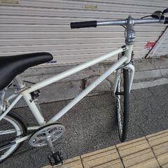 [SAKAMOTO]ALL STREET(オールストリート)700cクロスバイク 6speed/アイボリーの画像
