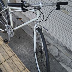 [SAKAMOTO]ALL STREET(オールストリート)700cクロスバイク 6speed/アイボリーの画像