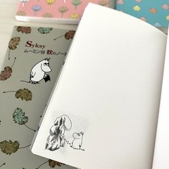 ムーミン　文庫ノート　春夏秋冬4冊セットの画像