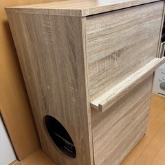 猫トイレ収納　LOWYAの画像