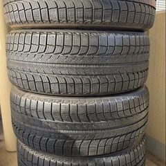 255/50R19 Michelin製の19インチスタッドレスタイヤ 4本の画像